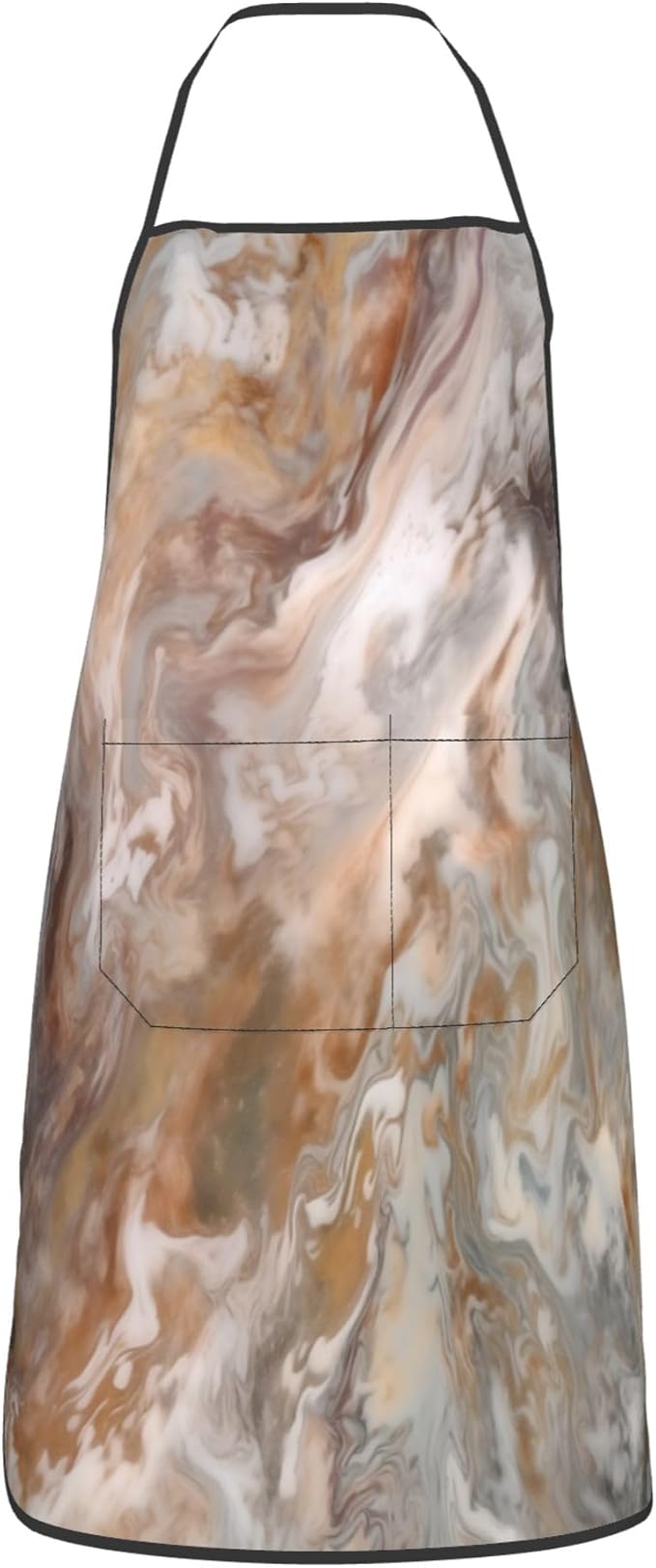 Apron with Pockets for Cooking Chef Kitchen Work Gardening and Salon Size 20.4x28.3 Inch