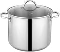 GreatChef Stock Pot Stainless Steel for Cooking Riveted Handle, Heavy Duty Vessel,Induction Compatible All Cooktops in Use, Dishwasher & Oven Safe (14 Quart)