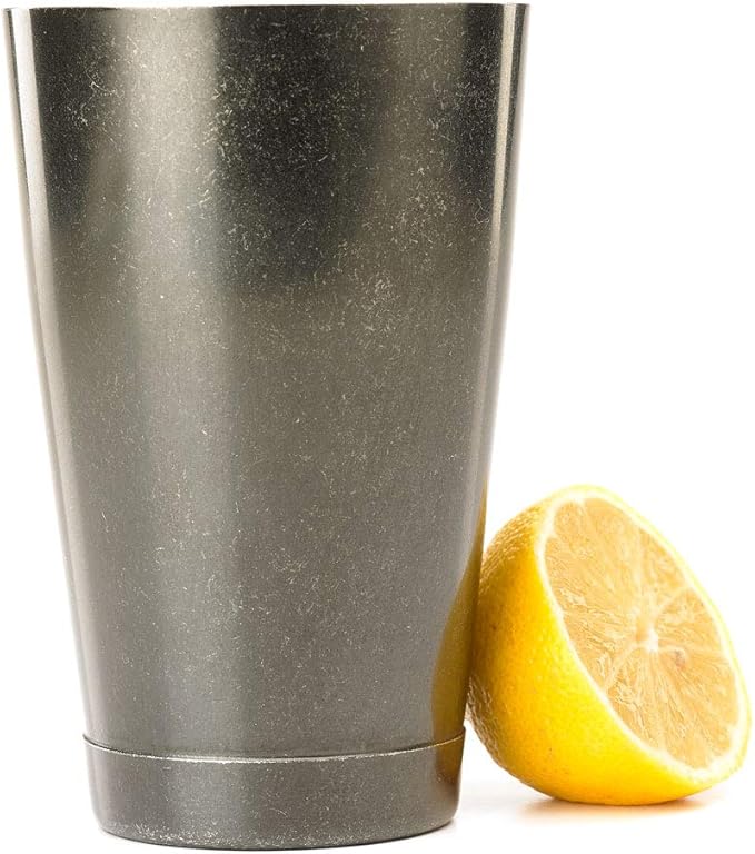 Barfly Cocktail Tin, Small 18 oz (532 ml), Vintage Black