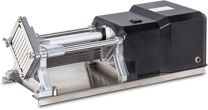 Electric Commercial French Fry Cutter Machine With 3 Size Stainless Steel Replaceable Blades Professional Potato Chipper Blades Dicer For Potatoes And Vegetables