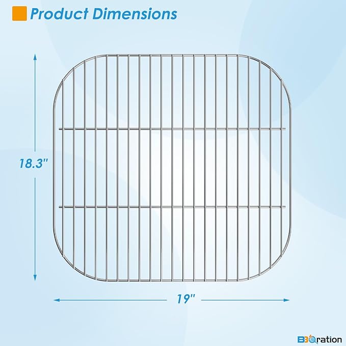 Replacement Parts for Americana 3000-4000 Series Charcoal Grill Walk-A-Bout, Swinger, Sizzler and Traveler Series Grill Parts, Cooking Grate and 1040.8.001 Ash Pan