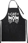 InnoBeta Cat Lover Gifts, Funny Apron with Pockets and Adjustable Neck Strap, Cat Gifts