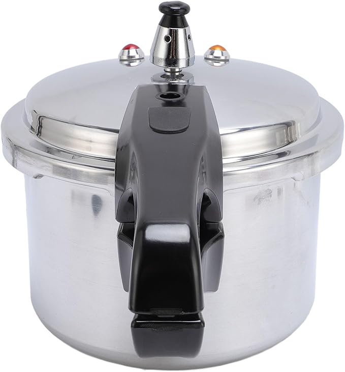 Aluminium Alloy Pressure Cooker Large Capacity Explosion Proof Canning Pot Cooker for Family Gatherings (20CM/4L)