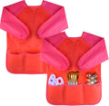KUUQA Waterproof Children Art Smock Kids Art Aprons, Painting Supplies (Paints and brushes not included)