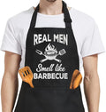 SANDJEST Funny Apron for Dad - Birthday Father’s Day Cooking Grilling Gifts for Mens