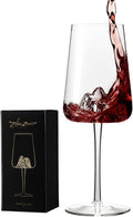 16oz Wine Glasses Set of 1,Clear with Mountain Design for Red Wine, White Wine Glasses,Suitable for Christmas Anniversary Party, Wedding and Home