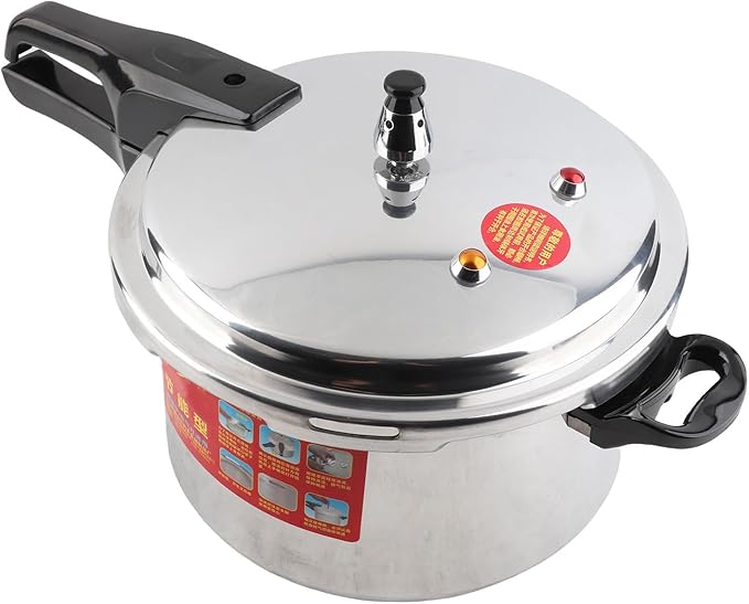 Pressure Cooker Pot, Pressure Cooker Aluminum Alloy Large Capacity for Camping