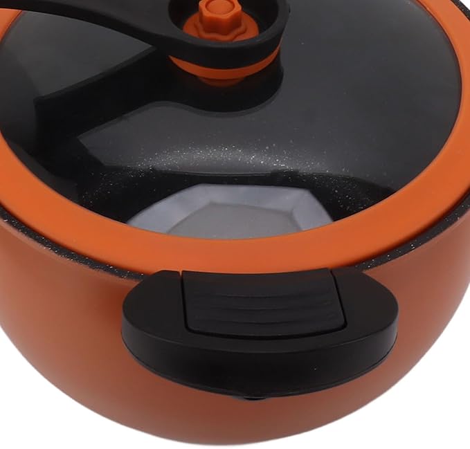 Big Capacity Non Stick Micro Pressure Cooker Multi Functional Kitchenware with Visual Lid for Home Cooking (5L)
