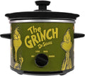 Uncanny Brands Dr. Suess The Grinch 2qt Slow Cooker - Small Kitchen Appliance