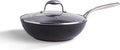 frök All-In-One Non-Stick Fry Pan Meets Wok with Lid, 11-Inch, Black & Silver