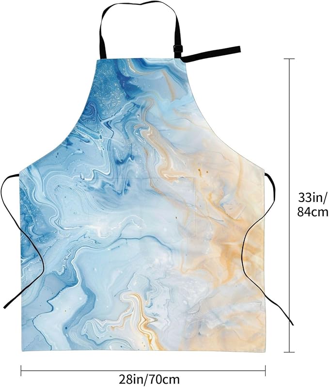 DADABULIU Apron Cooking With Pockets Adjustable Bib For Men Women Waterproof Chef Home Grilling BBQ Drawing
