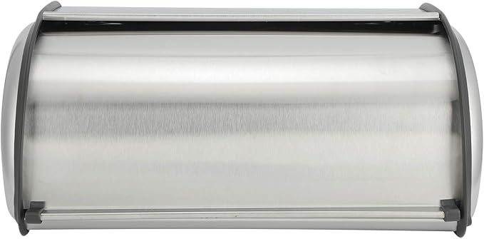 Bread Storage Box, Large Capacity Stainless Steel with Non Slip Base, for Bread Cake Container