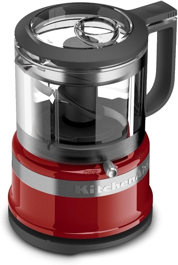 KitchenAid KFC3516ER 3.5 Cup Food Chopper, Empire Red, One Size