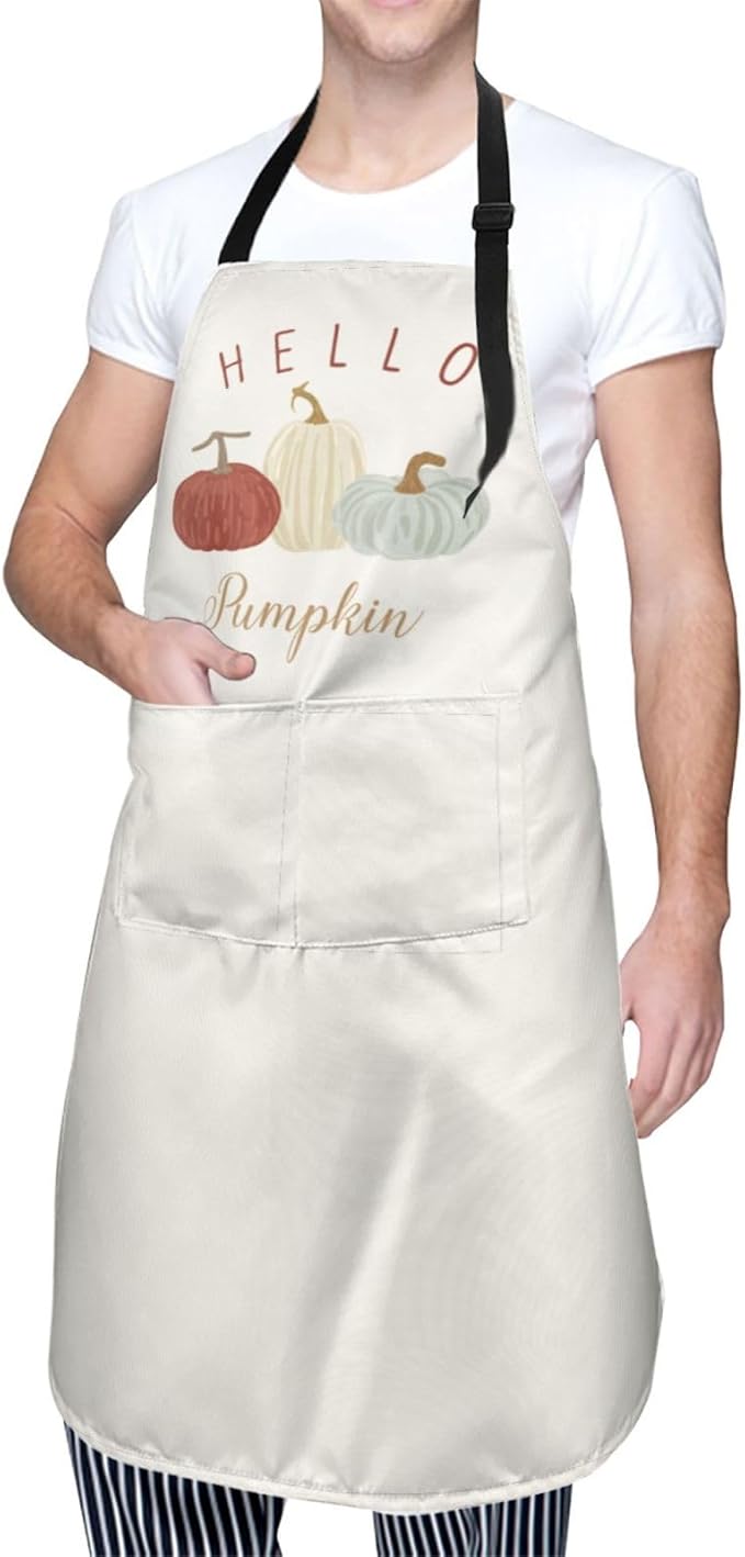 DADABULIU Apron Cooking With Pockets Adjustable Bib For Men Women Waterproof Chef Home Grilling BBQ Drawing