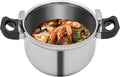 Pressure Cooker Stainless Steel, Commercial Stove Top Pressure Cooker Pot Used for Pressure Foodie or Steaming Instant Fast Cooking Pot