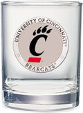 Heritage Pewter Cincinnati Double Old Fashion | Double Rocks Glass 14 OZ for Liquor | Expertly Crafted Pewter Glass