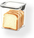 Small Bread Storage Box for Kitchen Bread Box Container Perfect for Homemade Bread and Baked Bread