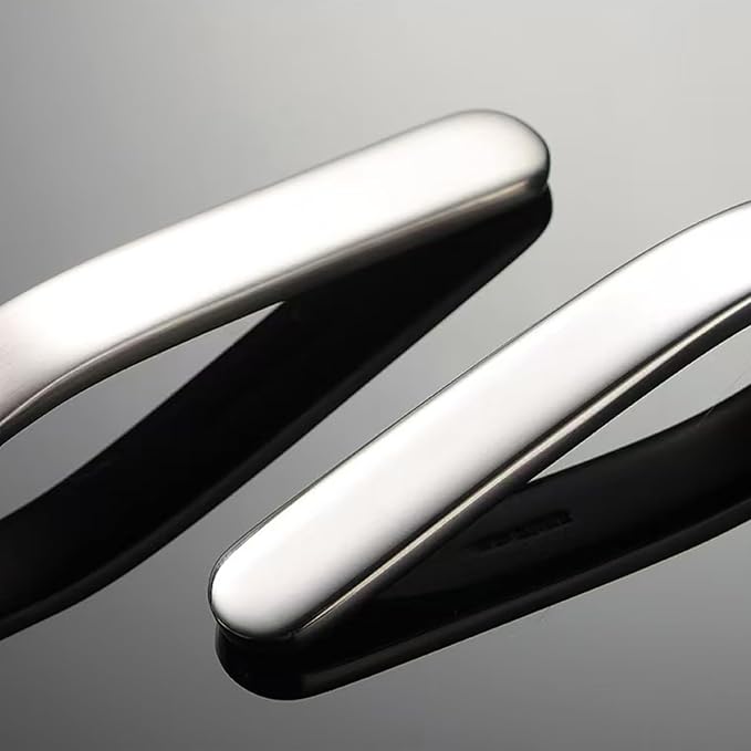 Heavy-Duty Ladle (Short Handle) Big Spoon 18/10 Stainless Steel Ladle for Serving, 7.1 inch, 1Pack (Silver)