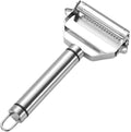 Premium Stainless Steel Vegetable Peeler, julienne peeler,Portable Kitchen Tool with Dual Blade