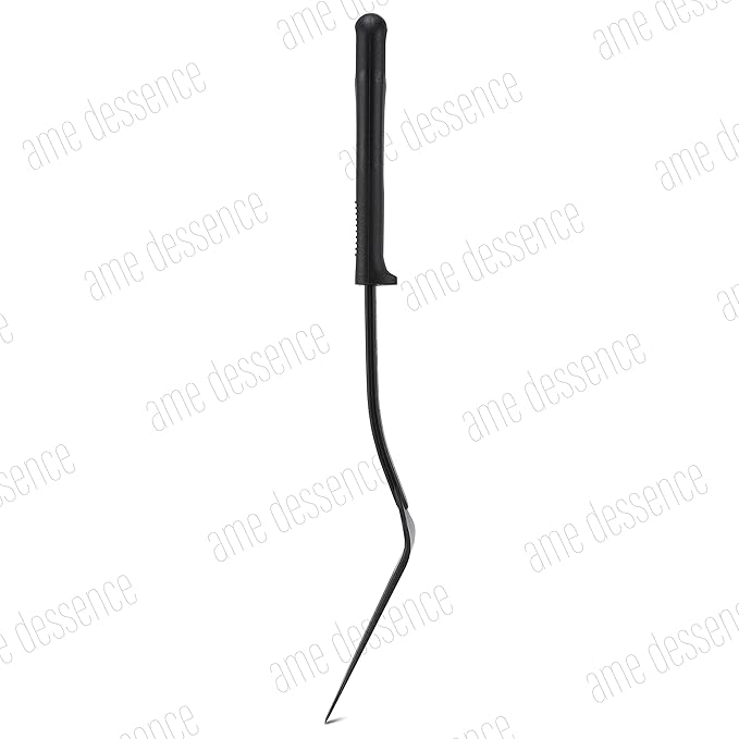 AME D'ESSENCE Turner Flexible Slotted Spatula 12 inch Black Nylon 410ºF Heat Resistant Spatula with Ergonomic Handle Kitchen Gadgets for Frying
