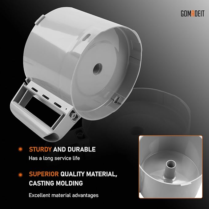 112204S Cutter Bowl fits for Robot Coupe R2 3L Gb, R2, R2B, R2N, R2 Dice Food Processor, 3 Quart Gray Bowl