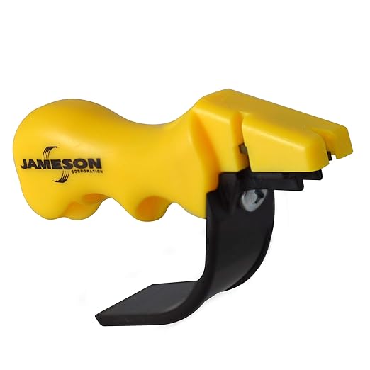 Jameson Scissors & Knife Sharpener - Dual Purpose, High-Grade Tungsten Carbide, Compact and Lightweight, Dishwasher Safe, Made in USA