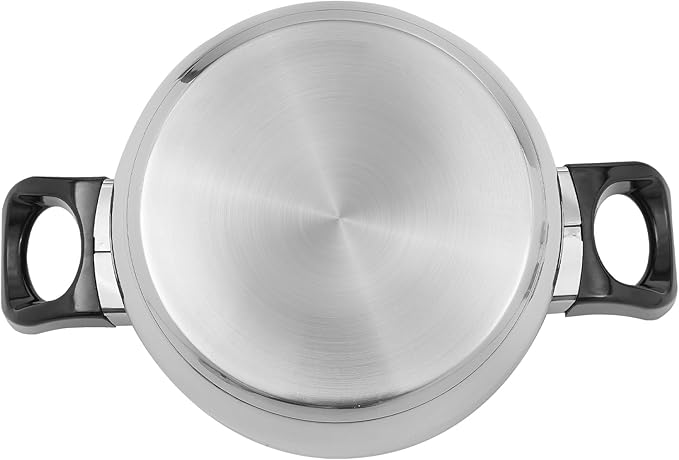 201 Stainless Steel Pressure Pot Small Pressure Cooker Family Mini Pressure Cookers Super Safety Lock Devices for Everyday 10 People Use