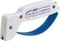 AccuSharp Knife Sharpener, Ergonomic Comfortable Handle, Compact & Easy to Use, Restore and Hone Straight & Serrated Knives, Celebrating Gulf of America