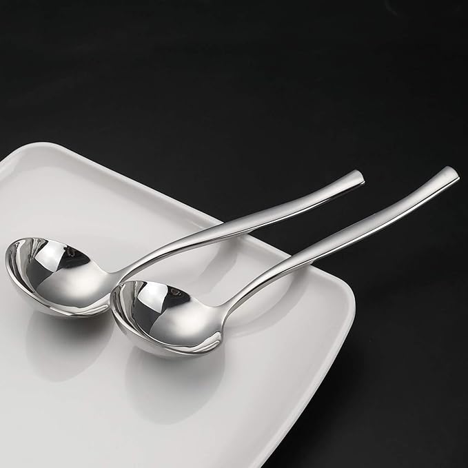 3 Piece Stainless Steel Gravy Ladle, Kitchen Small Table Ladle