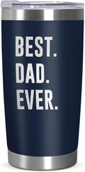 TEEZWONDER Gifts for Dad from Daughter Son - 20 oz Stainless Steel Insulated Coffee Tumbler with Lid - Birthday Gifts for Dad Who Wants Nothing, Mens Birthday Gift Ideas