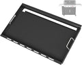 Full Size Griddle Insert for Weber Genesis II 400 Series Gas Grills, 6789 Flat Top Grill Griddle with Handles for Weber GS4 Genesis II E410 Genesis II LX 440 Series Gas Grill, Carbon steel, Black