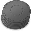 Trivets for Hot Dishes 6 Pack Kitchen Heat Resistant Pot Holders Non Slip Multipurpose Kitchen Accessories Silicone Mat Hot Pads (Gray)