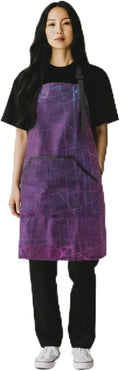Sparkling Rose Apron for Hair Stylists, Barbers, Chefs, Bakers, Artists and Home Cooks - Lightweight and Adjustable with Deep Pockets - One Size Fits Most