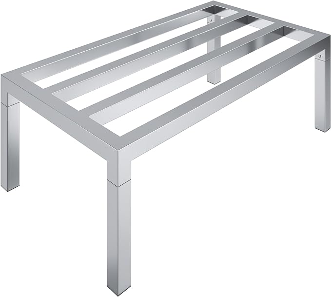 36" x 20" | 8" Off The Floor Aluminum Dunnage Rack | 1400 Lbs Capacity