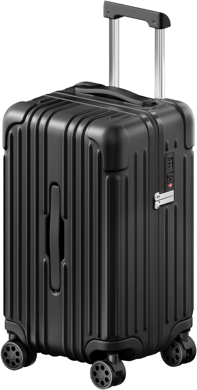 Krute Carry on Luggage 20 inch Suitcases with Spinner Wheels PC+ABS Airline Approved Hard Side Luggages with TSA Lock