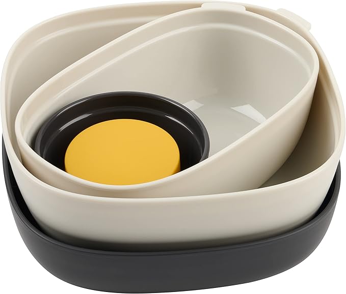 Trudeau Bowl Qd Br 1.4L + Mini Bowl Red Am 55Ml Fuel