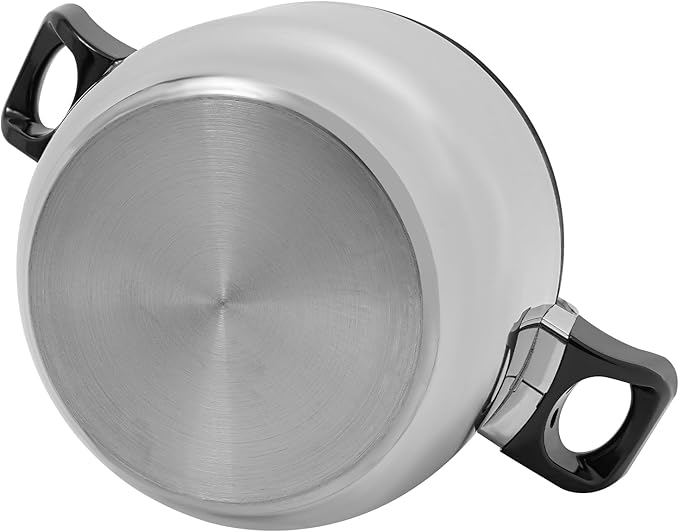 Pressure Cooker, 60Kpa Gas Stove Top Pressure Canner, High-Pressure Pressure Stewing Canner, Cooker Pot for All Stoves (Silver) (11L)