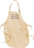 Custom Text Cooking & BBQ Apron – Personalized Chef or Grill Gift – Full Length (1-3 Lines)