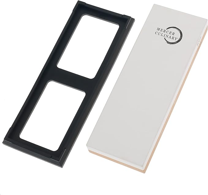 Mercer Culinary Premium Sharpening Stone 240/800 Grit