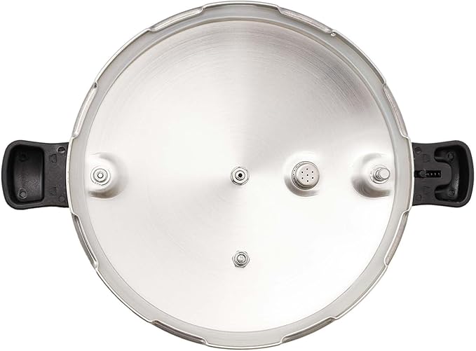 22L Pressure Cooker - 90kpa Aluminium Pressure Canner with Steam Gauge, Large Capacity Ideal for Apartment Living, Camping, and Motor Homes