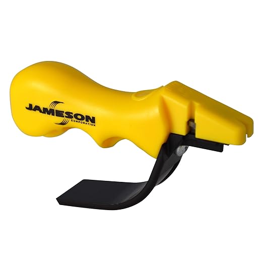 Jameson Scissors & Knife Sharpener - Dual Purpose, High-Grade Tungsten Carbide, Compact and Lightweight, Dishwasher Safe, Made in USA