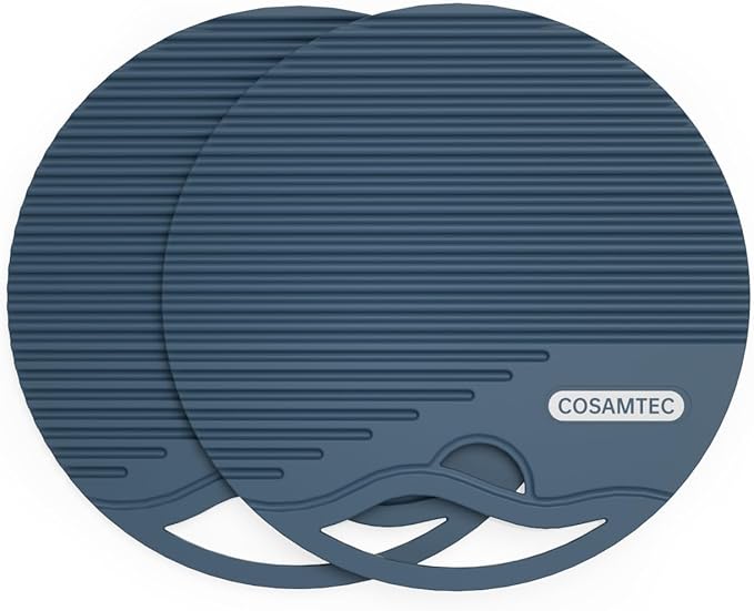 Silicone Trivets for Hot Dishes Heat Resistant Trivets for Hot Pots & Pans Multipurpose & Versatile Hot Pads for Kitchen & Countertop Table Coasters Set of 2