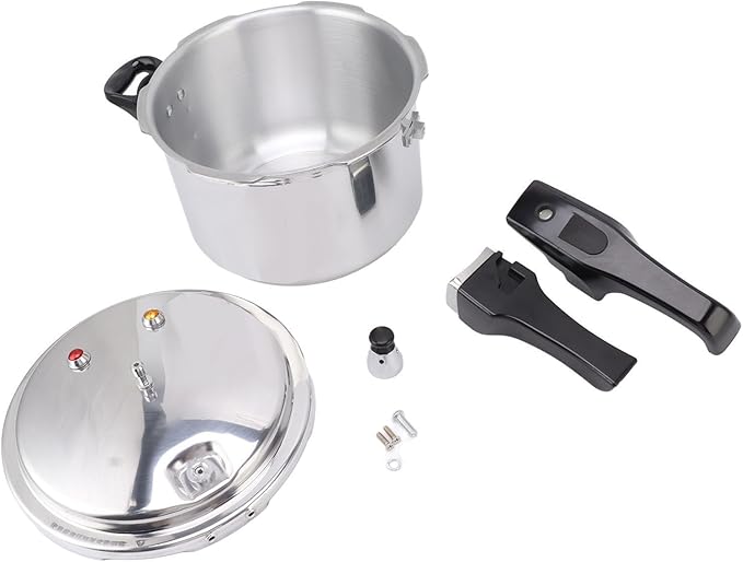 Pressure Cookers Aluminium Alloy Stove Top Pressure Cooker Gas Stove Large Capacity Pressure Canner for Home Kitchen(24cm)