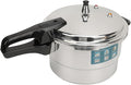 Luqeeg Aluminum Pressure Cooker, Pressure Canner with Heat Quickly, Even Heat Distribution, Induction Stove and Open Dual Use, Fast Cooking Pot, Pressure Cooker for Canning