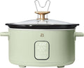 Beautiful 6 Qt Programmable Slow Cooker with Touch Control, Digital Timer and Keep Warm Function – Large Electric pot Capacity Kitchen Appliance by Drew-Barrymore (Sage Green)