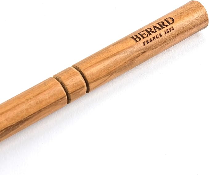 Berard 22574 French Olive-Wood Handcrafted Cook's Spoon, 12 Inch,Brown