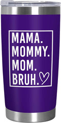 TEEZWONDER Christmas Birthday Gifts for Mom from Daughter Son - Stainless Steel Insulated Coffee Tumbler with Lid 20 oz - Gifts Ideas for Mother Mama Grandma, Funny Tumblers for Women
