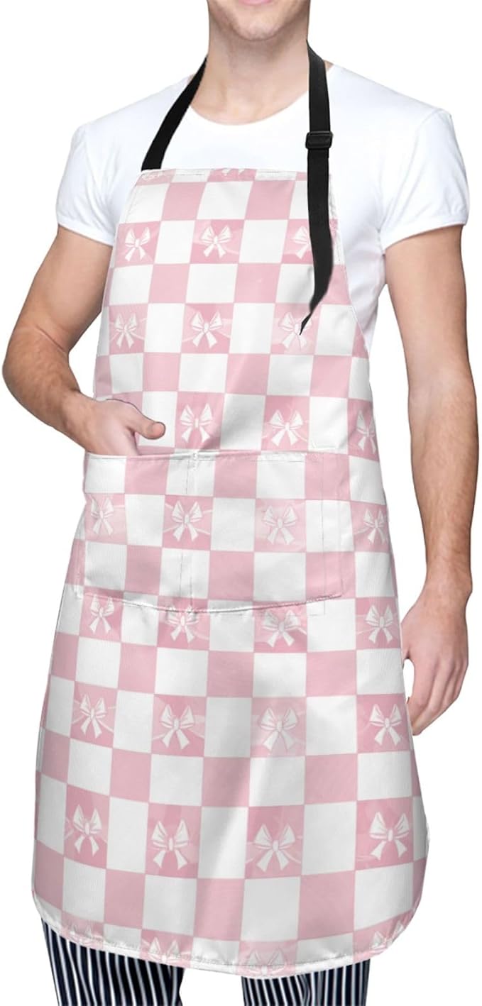DADABULIU Apron Cooking With Pockets Adjustable Bib For Men Women Waterproof Chef Home Grilling BBQ Drawing