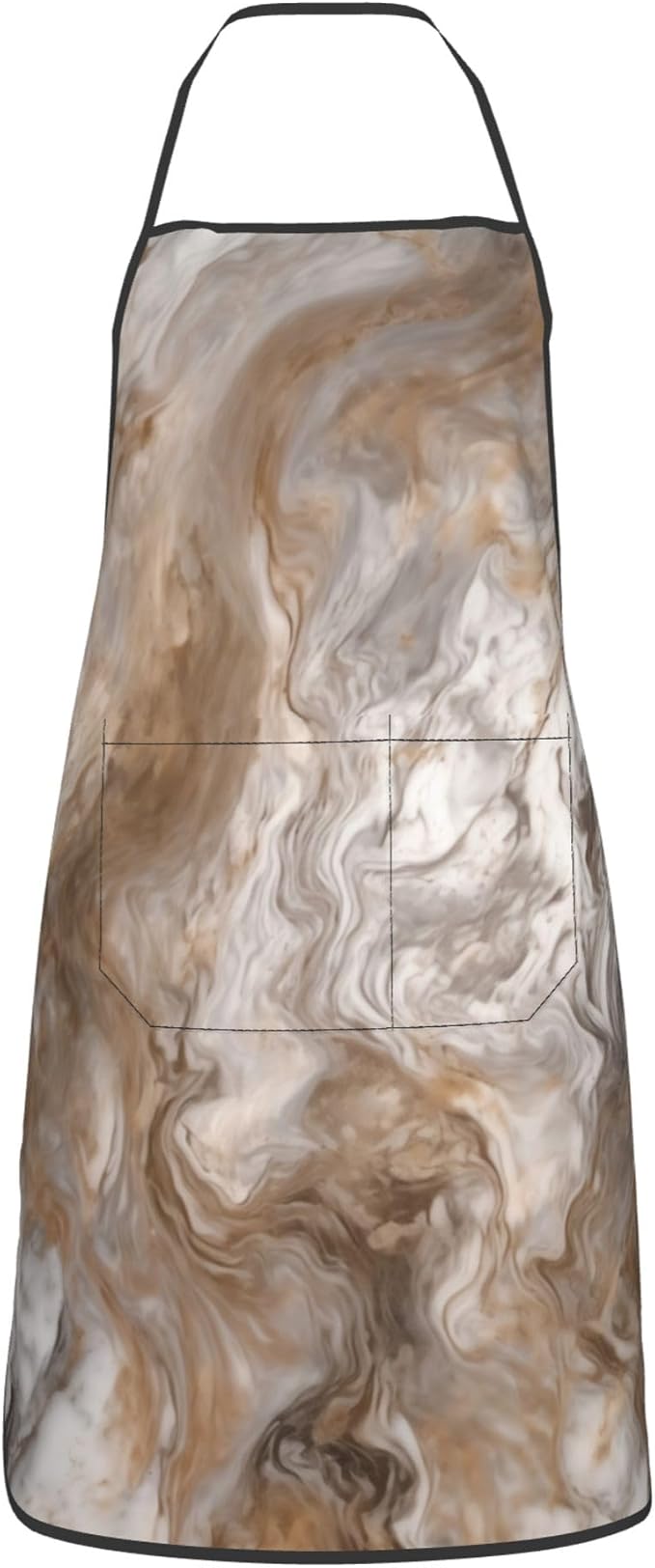 Apron with Pockets for Cooking Chef Kitchen Work Gardening and Salon Size 20.4x28.3 Inch