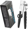 Manual Can Opener Heavy Duty Stainless Steel Handheld Can Opener for Seniors, Smooth Edge Safe Cut Kitchen Tool for Home Cooking Use